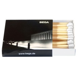 Boîte carrée 55mm - 30 allumettes