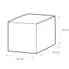 Boîte 10x10x10cm