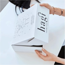 Boîte d'expédition kraft 32x18x9cm