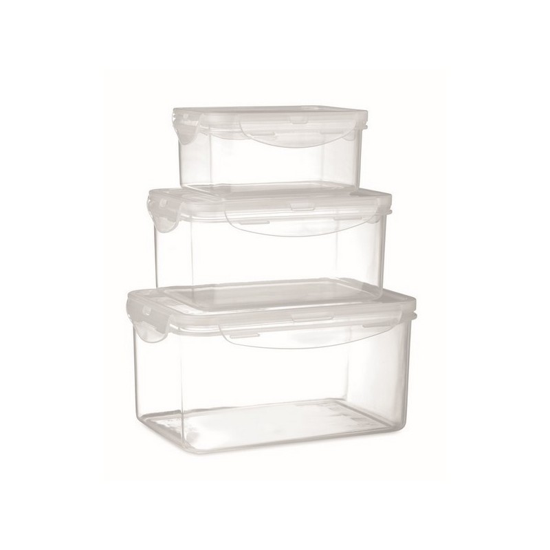 3 boîtes de conservation