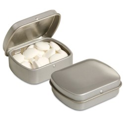 Mini boîte de bonbons métal