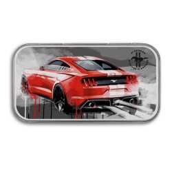 Boîte métal slim à charnière