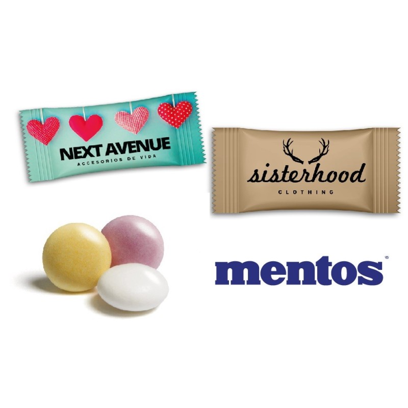 Bonbon mentos en sachet