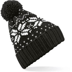 Bonnet snowstar jacquard