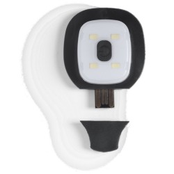 Bonnet avec lampe rechargeable