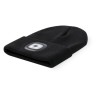 Bonnet avec lampe rechargeable