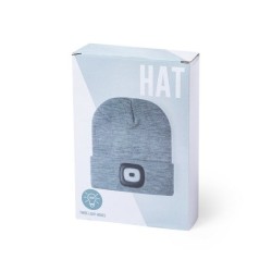 Bonnet avec lampe rechargeable