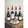 SET DE 4 BONNETS DE NOEL POUR BOUTEILLES