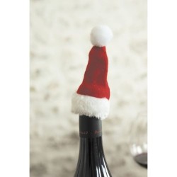 SET DE 4 BONNETS DE NOEL POUR BOUTEILLES