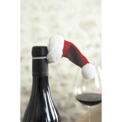 SET DE 4 BONNETS DE NOEL POUR BOUTEILLES