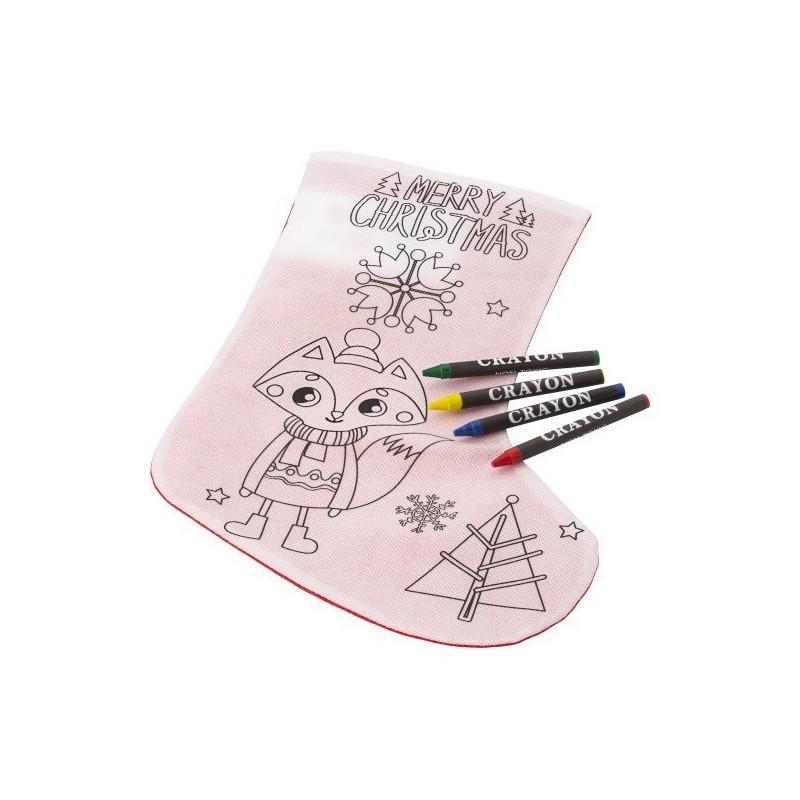 Chaussette de Noël en non-tissé 80g/m²