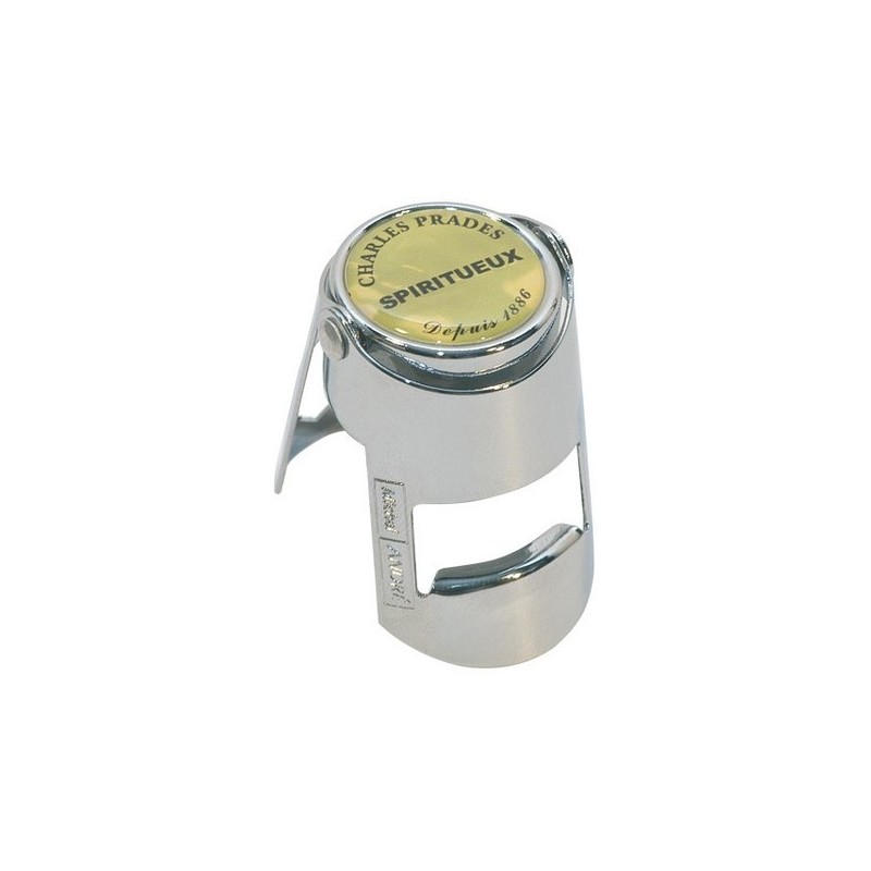 Bouchon bouteille champagne en metal