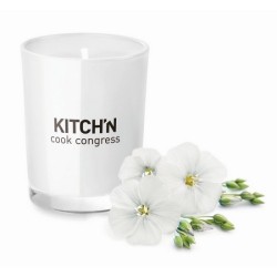 Bougie dans un verre