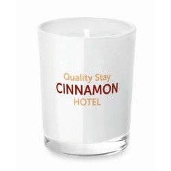 Bougie dans un verre