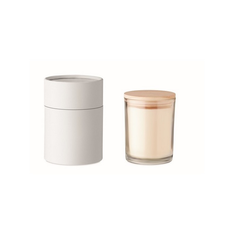 Bougie parfumée à la vanille  Ø8cm