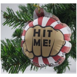 Boule de noël gonflable