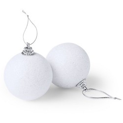 Lot de 6 boules de Noël