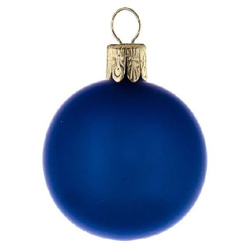 Boules de Noël traditionnelles en verre 834