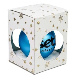 Boules de Noël traditionnelles en verre 834