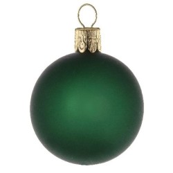 Boules de Noël traditionnelles en verre 834