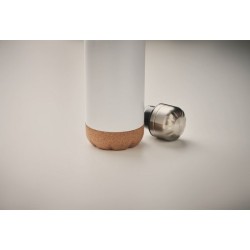 Bouteille double paroi 500 ml avec base en liège