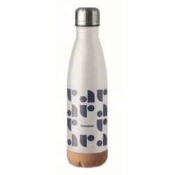 Bouteille double paroi 500 ml avec base en liège