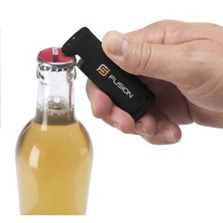 Briquet électronique Flameclub® avec ouvre-bouteille et flamme réglable