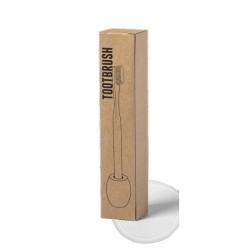 Brosse à dents bambou avec support