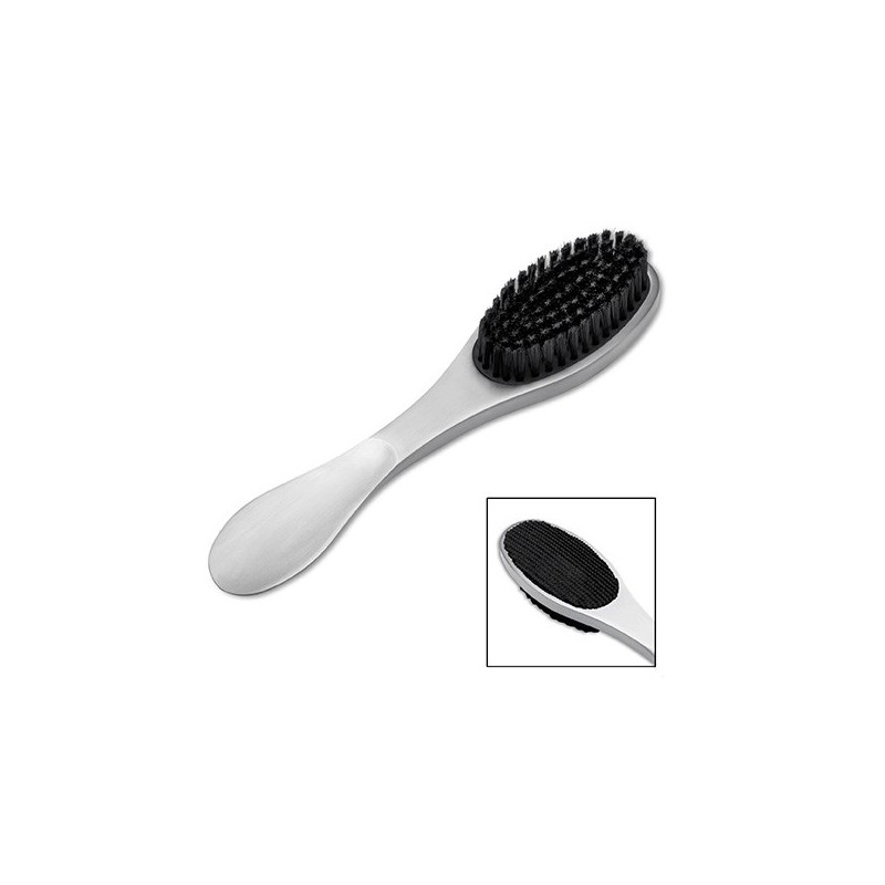 Brosse à vêtements avec chausse-pied 