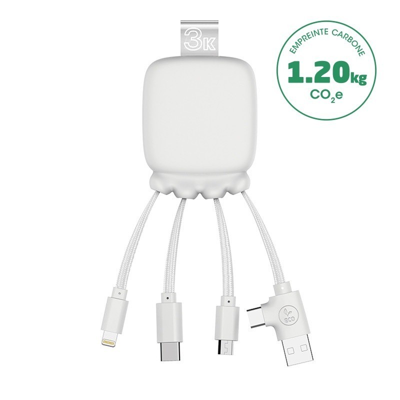 Batterie 3000 mAh avec câbles intégrés - Octopus Gamma