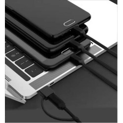 Eko - câble 5 en 1 100% recyclé à charge rapide