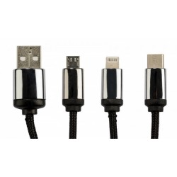 CÂBLE PREMIUM AVEC LOGO LUMINEUX