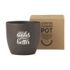 Coffee Flowerpot pot de fleurs