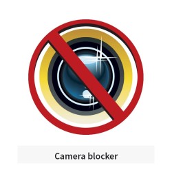 Cache webcam coulissant ou rotatif