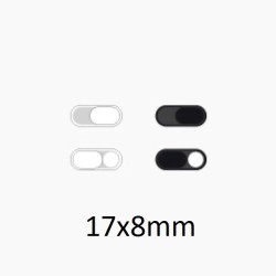 Cache webcam coulissant ou rotatif