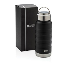 Bouteille Swiss Peak Elite en cuivre avec poignée