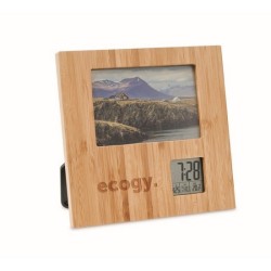 Cadre photo avec station météo