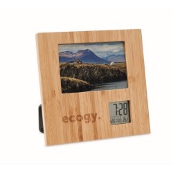 Cadre photo avec station météo