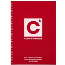 Carnet à spirales A5 avec couverture plastique