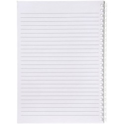 Carnet à spirales A5 avec couverture plastique