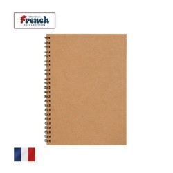 Cahier à spirale A5 fabriqué en France
