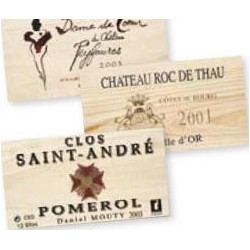 Caisses à vin en bois