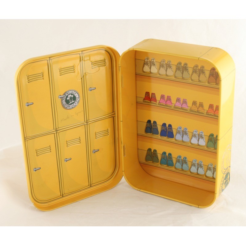 Boîte en métal rectangulaire