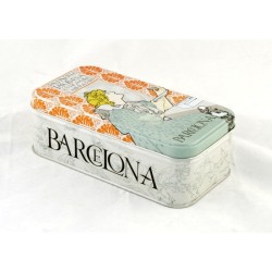 Boîte en métal rectangulaire