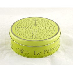 Boîte en métal ronde