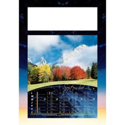 Calendrier illustré 12 feuillets