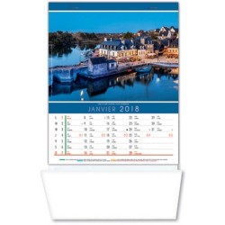 Calendrier illustré 12 feuillets