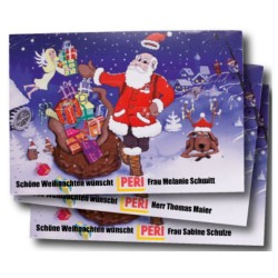 Calendrier de l'avent à poser 23x16cm