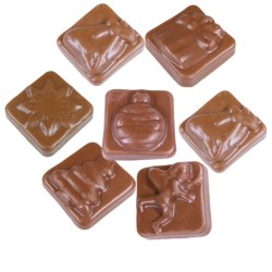 Calendrier de l'avent A4 à accrocher