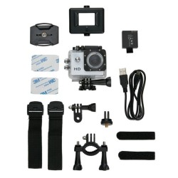 Caméra sport HD avec 11 accessoires